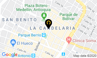 Mapa de Abastecedora De Llaves Nutibara en Medellín
