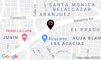 Mapa de Abastecer Dispensadores en Cali