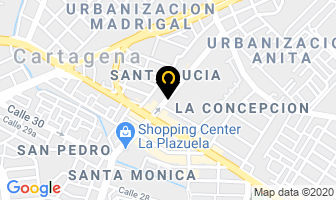 Mapa de Abastos El Bodegón en Cartagena