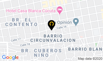 Mapa de Abastos La Fortaleza en Cúcuta
