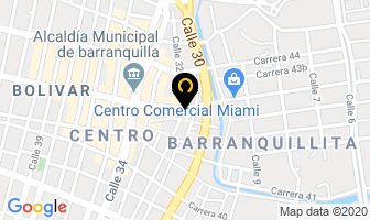 Mapa de Abastos Maryn en Barranquilla