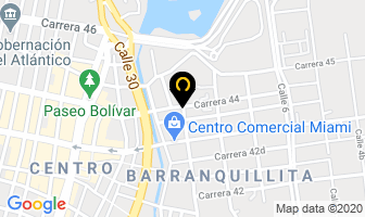 Mapa de Abastos Quintero en Barranquilla