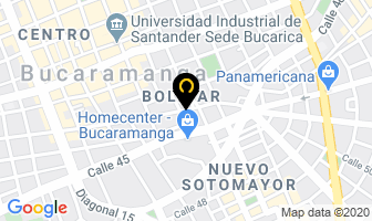 Mapa de Abatender en Bucaramanga