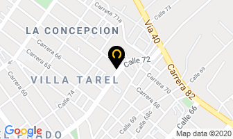 Mapa de Abba Comunicaciones en Barranquilla