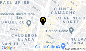 Mapa de Abbott Y Costello en Bogotá D.C