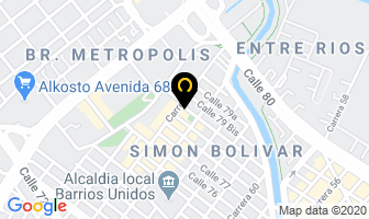 Mapa de Abc Avisos Banderas en Bogotá D.C