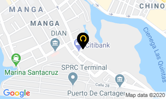 Mapa de Abc Cargo Logistic S.a. en Cartagena