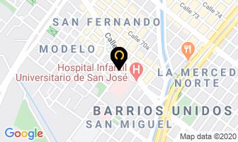 Mapa de Abc Hospimédica en Bogotá D.C