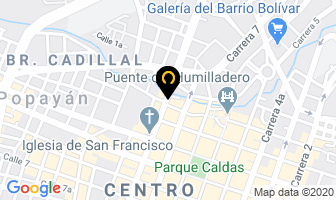 Mapa de Abc Publicidad Exterior en Popayán
