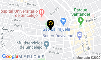 Mapa de Abejas Y Miel Ltda en Sincelejo