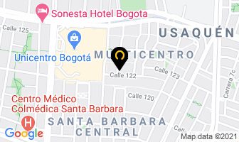 Mapa de Abel International en Bogotá D.C