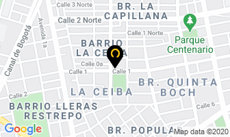 Mapa de Abelardo's Hamburguesas en Cúcuta