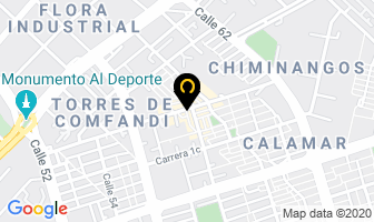 Mapa de Abelardos Pollo en Cali