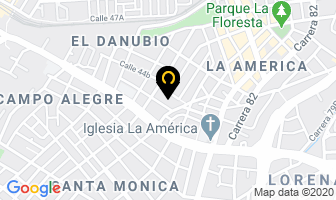 Mapa de Abierta Asistante en Medellín