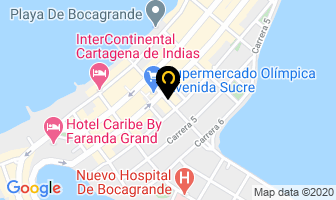Mapa de Abocol en Cartagena
