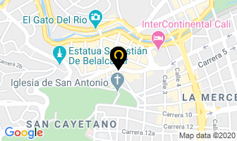 Mapa de Abogada Aída Lucía Certuche C. en Cali