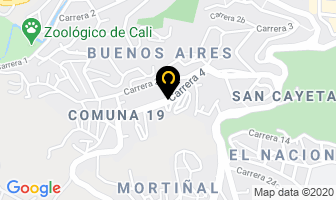 Mapa de Abogada Ana Avendaño Rojas en Cali