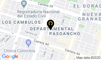 Mapa de Abogada Claudia Alejandra Bellaiza C. en Cali