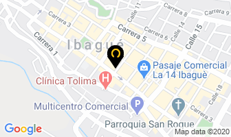 Mapa de Abogada Getsy Amar Gil Rivas. en Ibagué