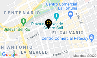 Mapa de Abogada Maria Cecilia Ñañez en Cali
