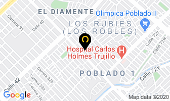 Mapa de Abogada Teresa Zapata C. en Cali