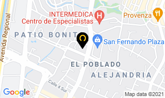 Mapa de Abogado Compensiones en Medellín