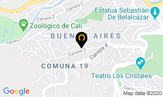 Mapa de Abogado Luis Gerardo Pérez Rodríguez en Cali
