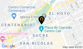 Mapa de Abogado Victor Julio Saavedra en Cali
