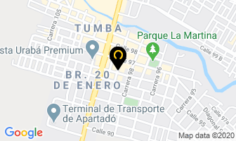 Mapa de Abogados & Abogados en Apartadó
