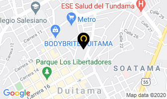Mapa de Abogados & Asociados en Duitama