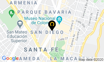 Mapa de Abogados Financieros en Bogotá D.C