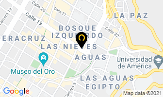 Mapa de Abogados Javerianos en Bogotá D.C