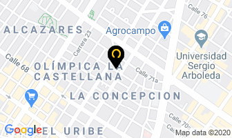 Mapa de Abp Central De Distribuciones Ltda. en Bogotá D.C
