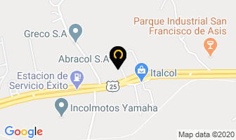 Mapa de ABRACOL S.A en Girardota