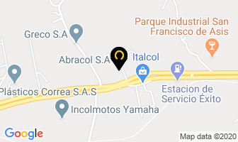 Mapa de Abracol S.a. en Girardota