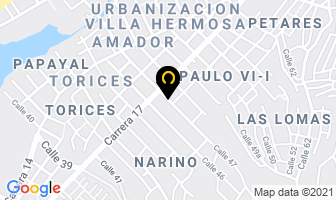 Mapa de Abril Lavandería en Cartagena