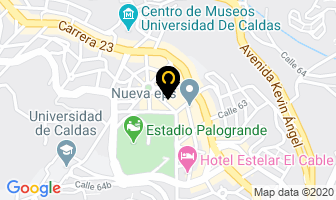 Mapa de Abundancia Alaska en Manizales