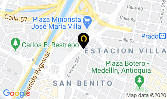 Mapa de Ac Airecomed en Medellín