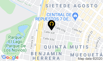 Mapa de Ac Automotriz en Bogotá D.C