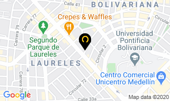 Mapa de Ac Carpas en Medellín