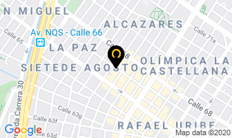 Mapa de Ac Sistemas De Ventilación en Bogotá D.C