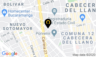 Mapa de Aca Electricistas en Bucaramanga