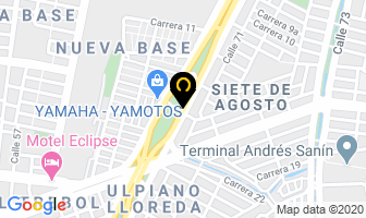 Mapa de Acabados Arquitectónicos Aluvisar en Cali