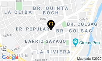 Mapa de Acabados Arquitectónicos Deco en Cúcuta