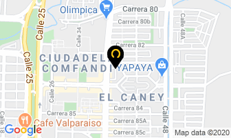 Mapa de Acabados Arquitectónicos Zani en Cali
