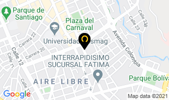 Mapa de Acabados Construpasto en Pasto