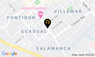 Mapa de Acabados D.r. Divisiones Modulares en Bogotá D.C