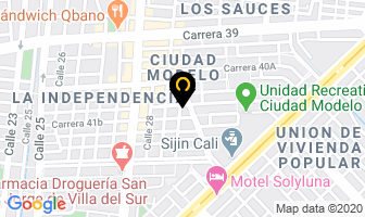Mapa de Acabados En Madera Silva B. en Cali