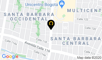 Mapa de Acabados Eurocol Ltda. en Bogotá D.C