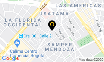 Mapa de Acabados Galvánicos Ltda. en Bogotá D.C